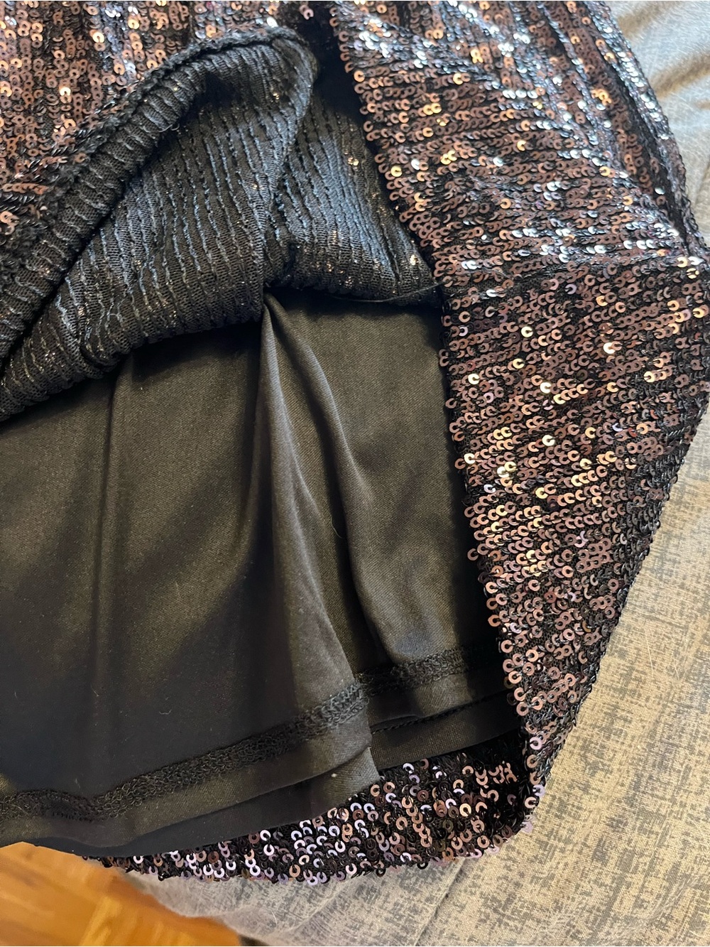 Reitmans Dark Plum Sequin Midi Dress - Picture 4 of 7
